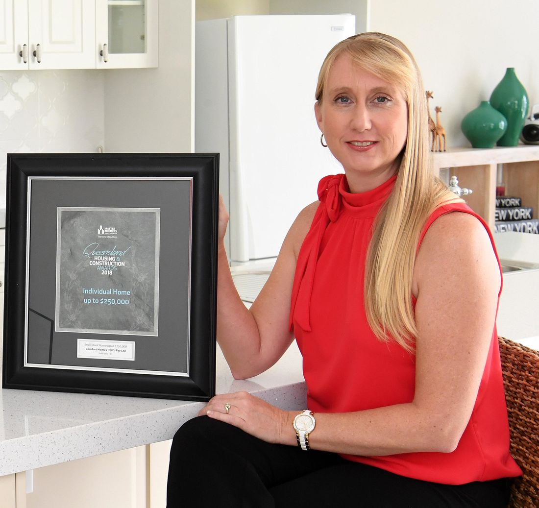Amanda Paroz, Comfort Homes office