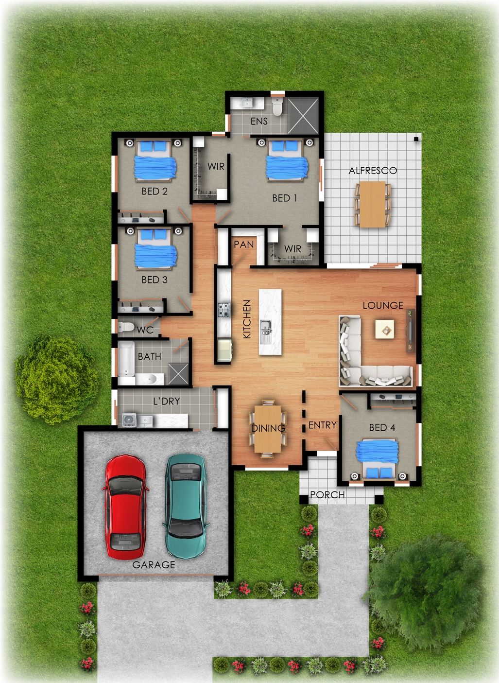 Bottlebrush 222 floor plan