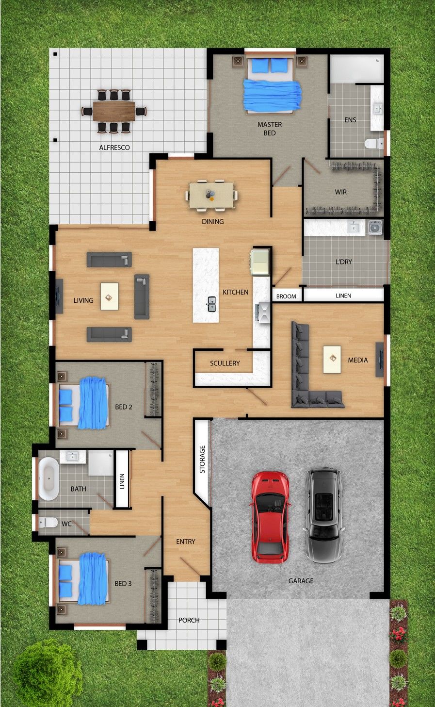 Ghost Gum 240 floor plan