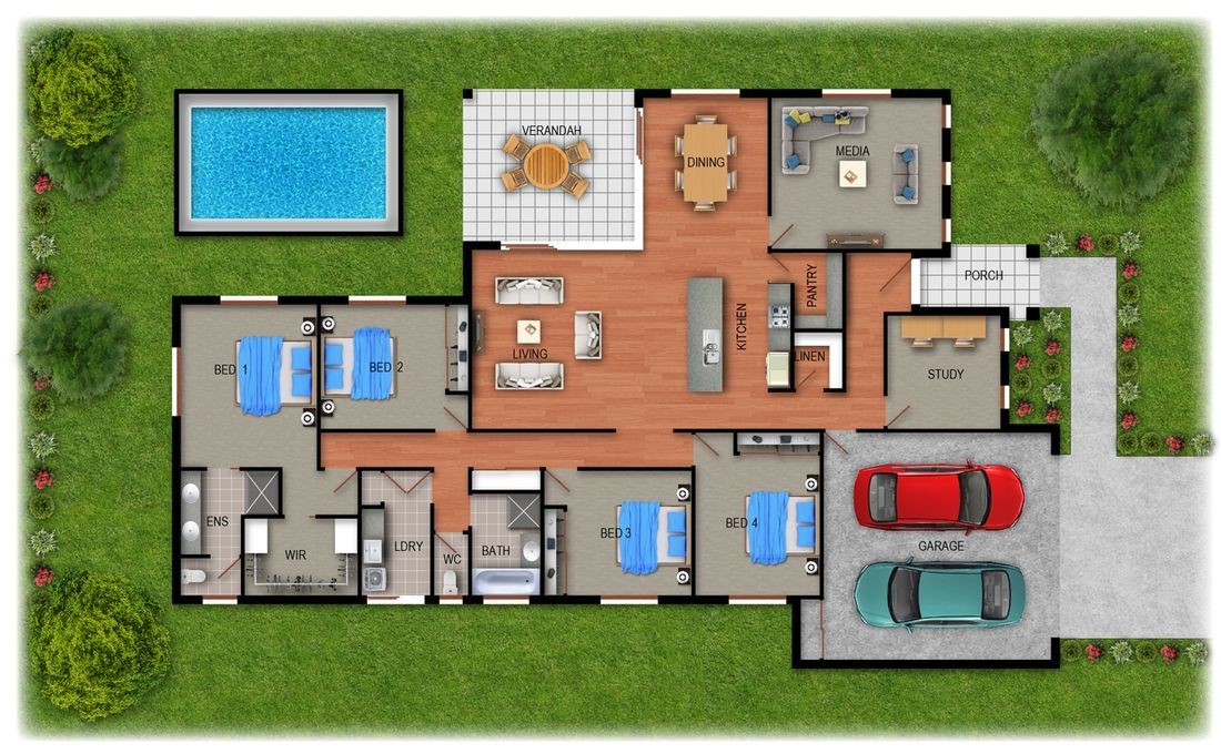 Grevillea 269 floor plan