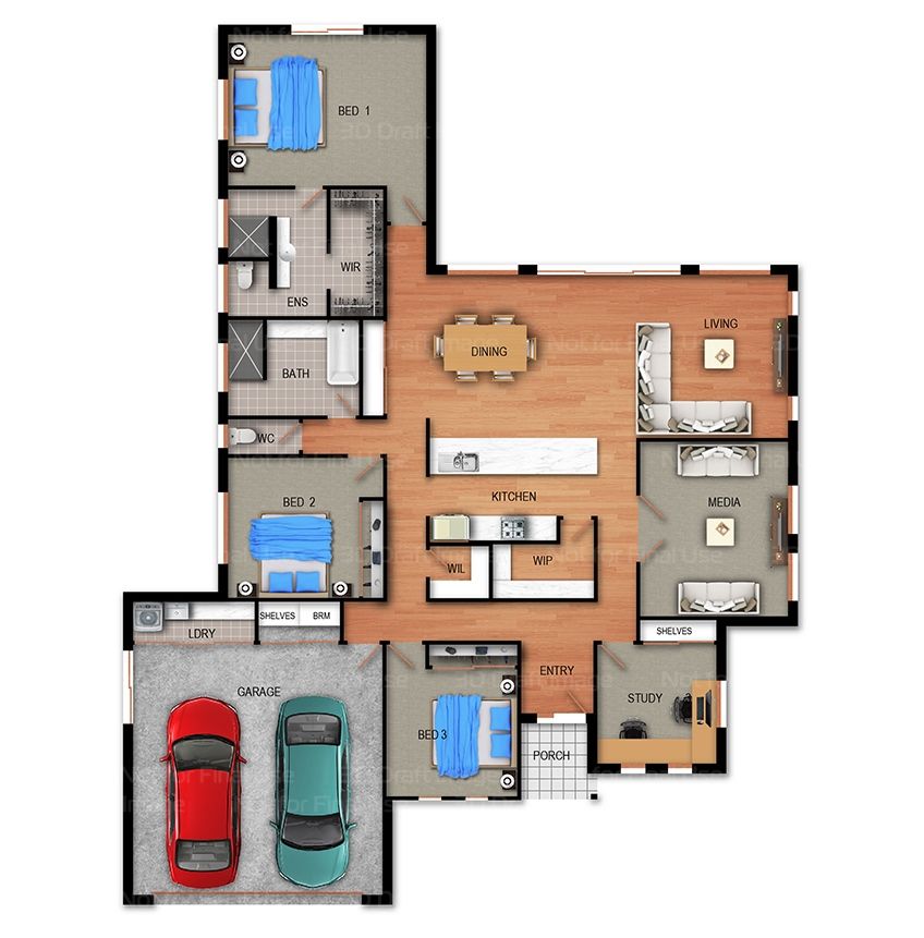 Melaleuca 245 floor plan