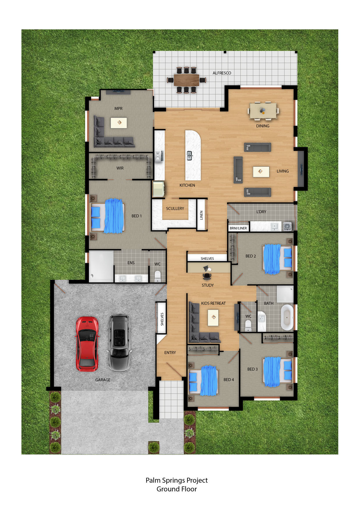 Sunsets on Chase 260 floor plan