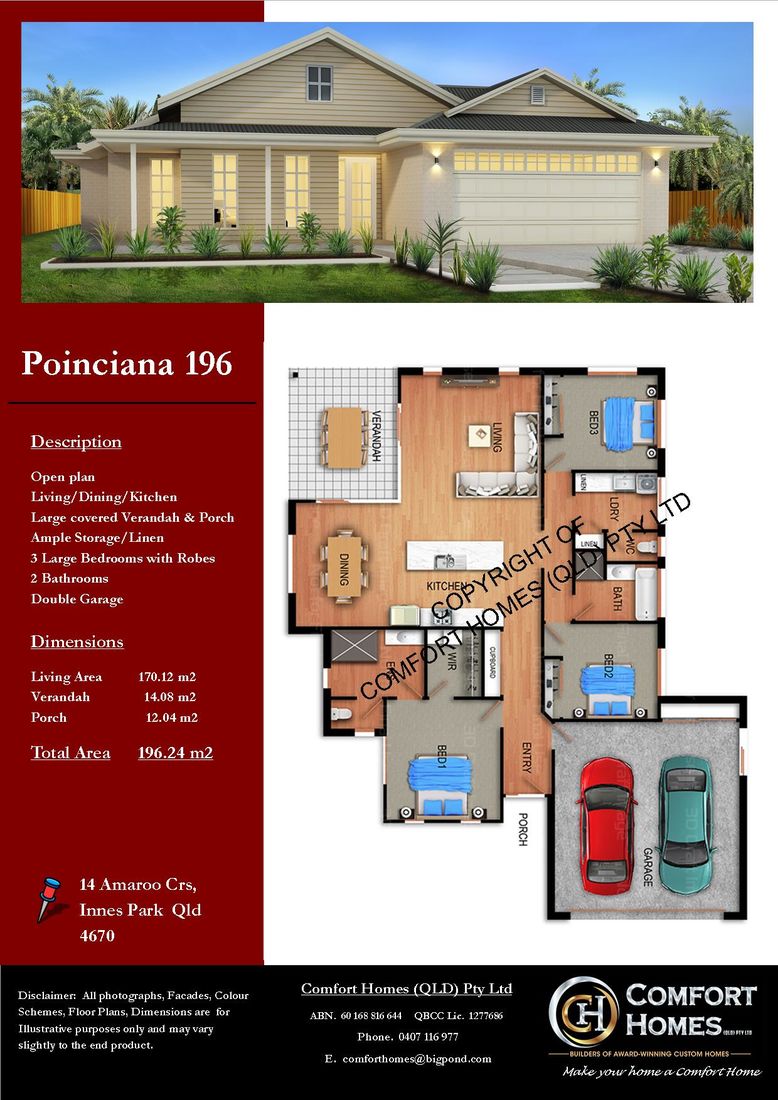Poinciana 196 floor plan
